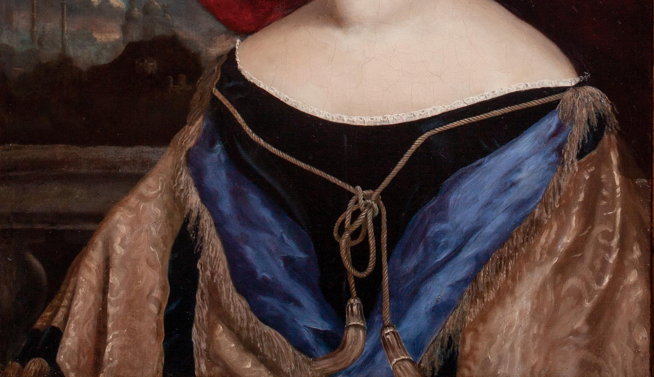 Retrato De Una Joven Reina Victoria (1819-1901), Siglo XIX 

atribuido a Franz Xaver Winterhalter (1805-1873) 

Gran retrato del siglo XIX de una joven reina Victoria, óleo sobre lienzo. Excelente calidad y estado gran retrato interior de la joven