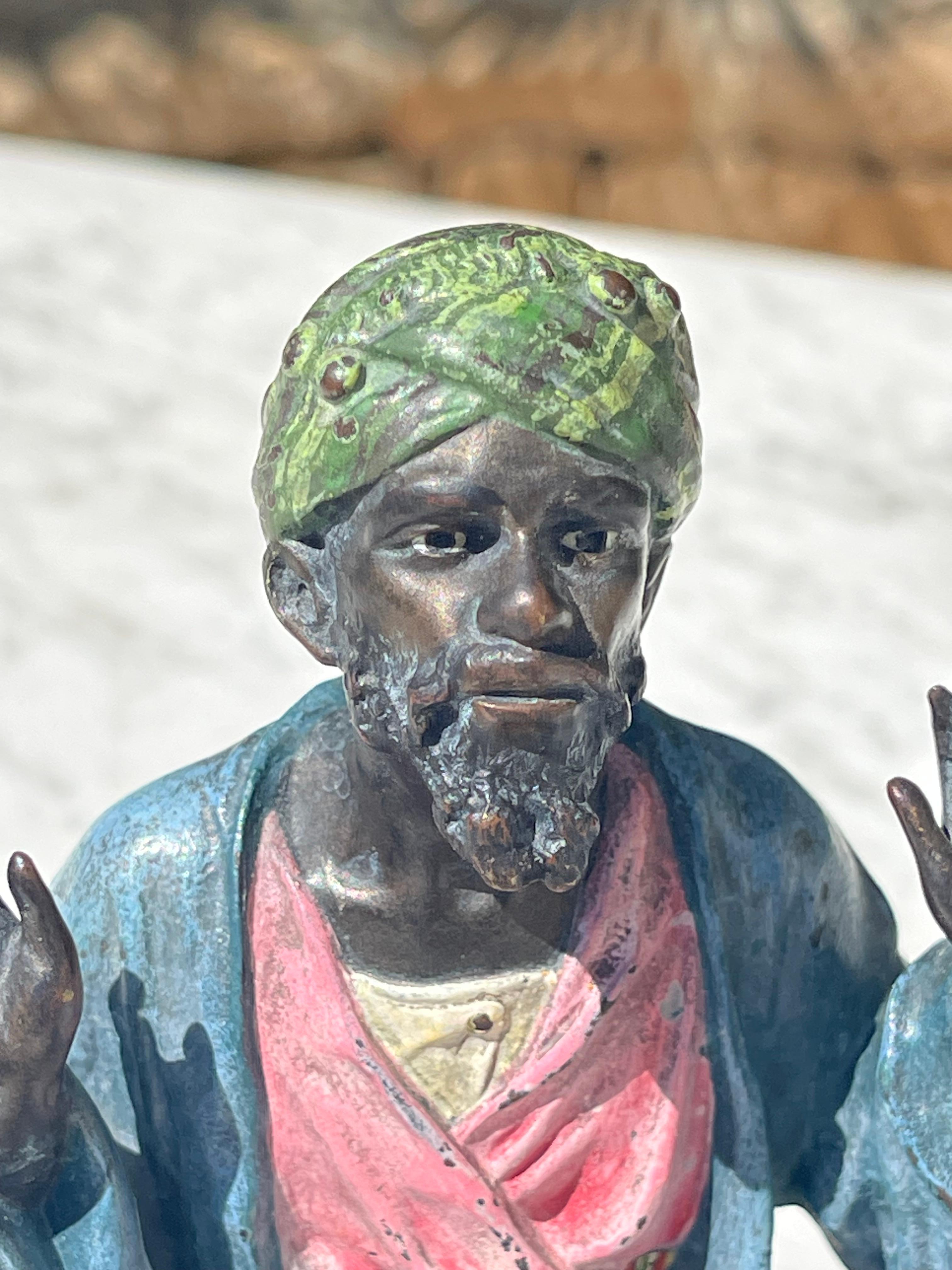 Franz Xavier Bergmann - Vienna Bronze Orientalist For Sale 7