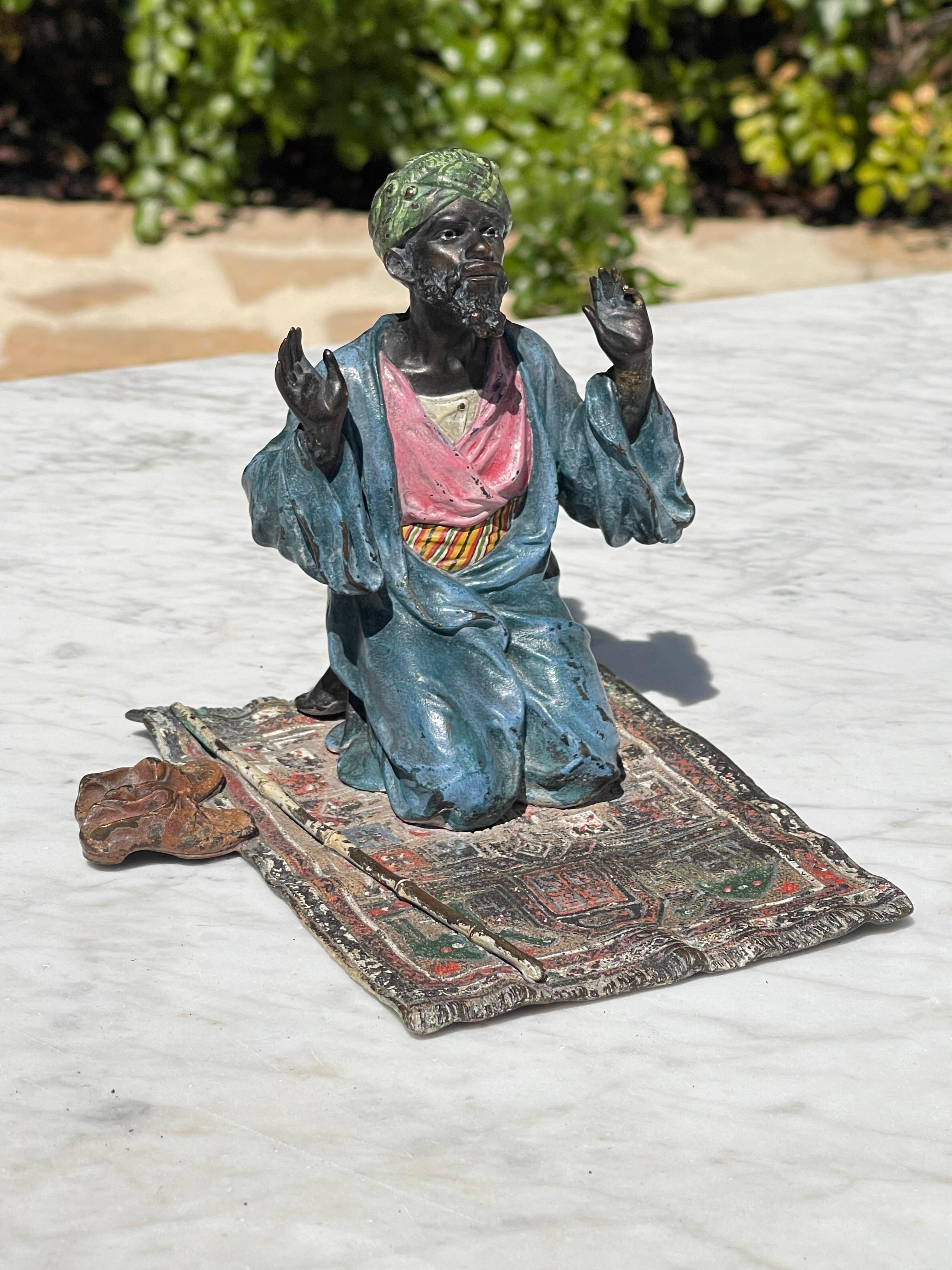 Austrian Franz Xavier Bergmann - Vienna Bronze Orientalist For Sale