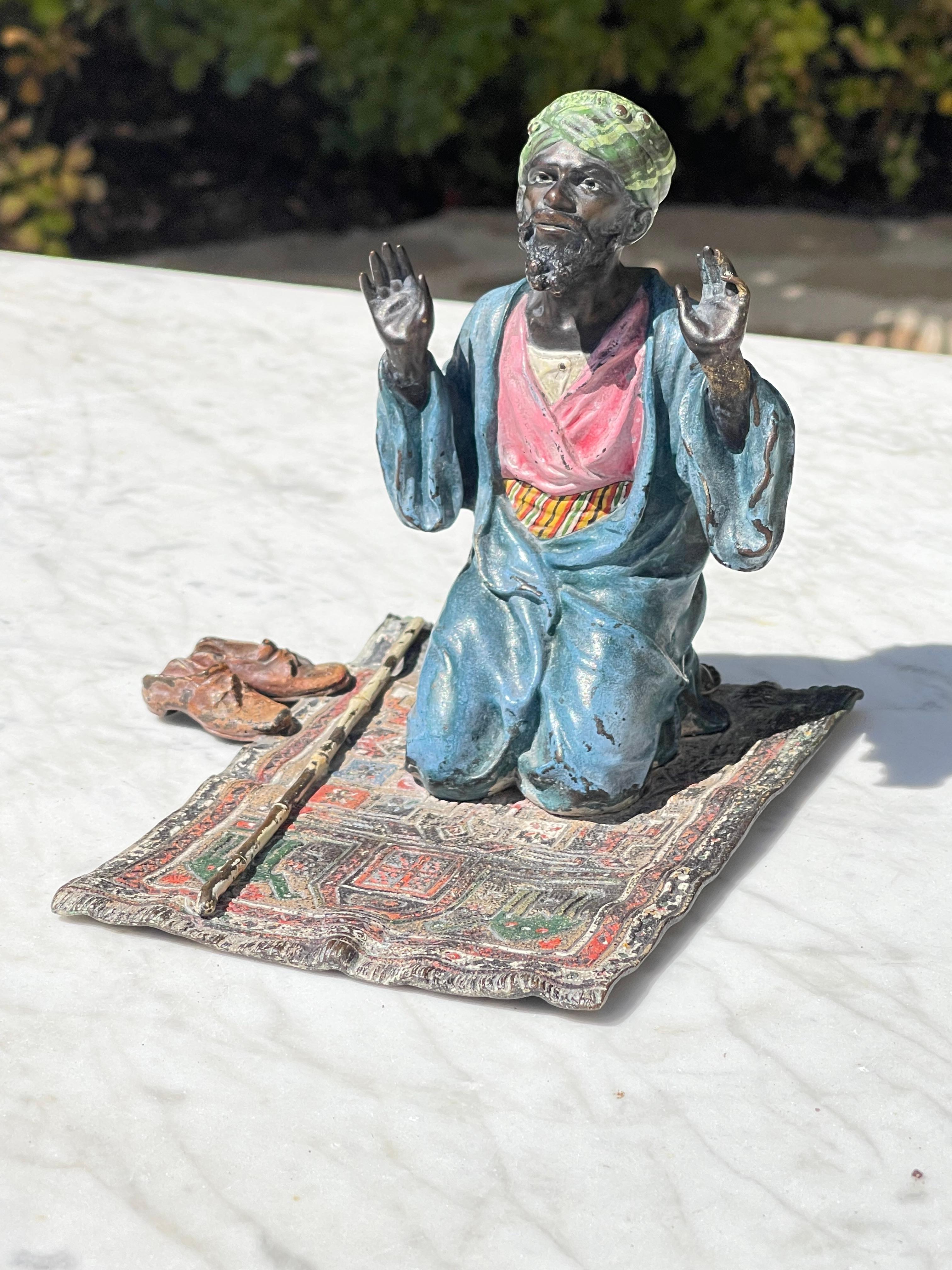 Franz Xavier Bergmann - Vienna Bronze Orientalist In Good Condition For Sale In Beaune, FR