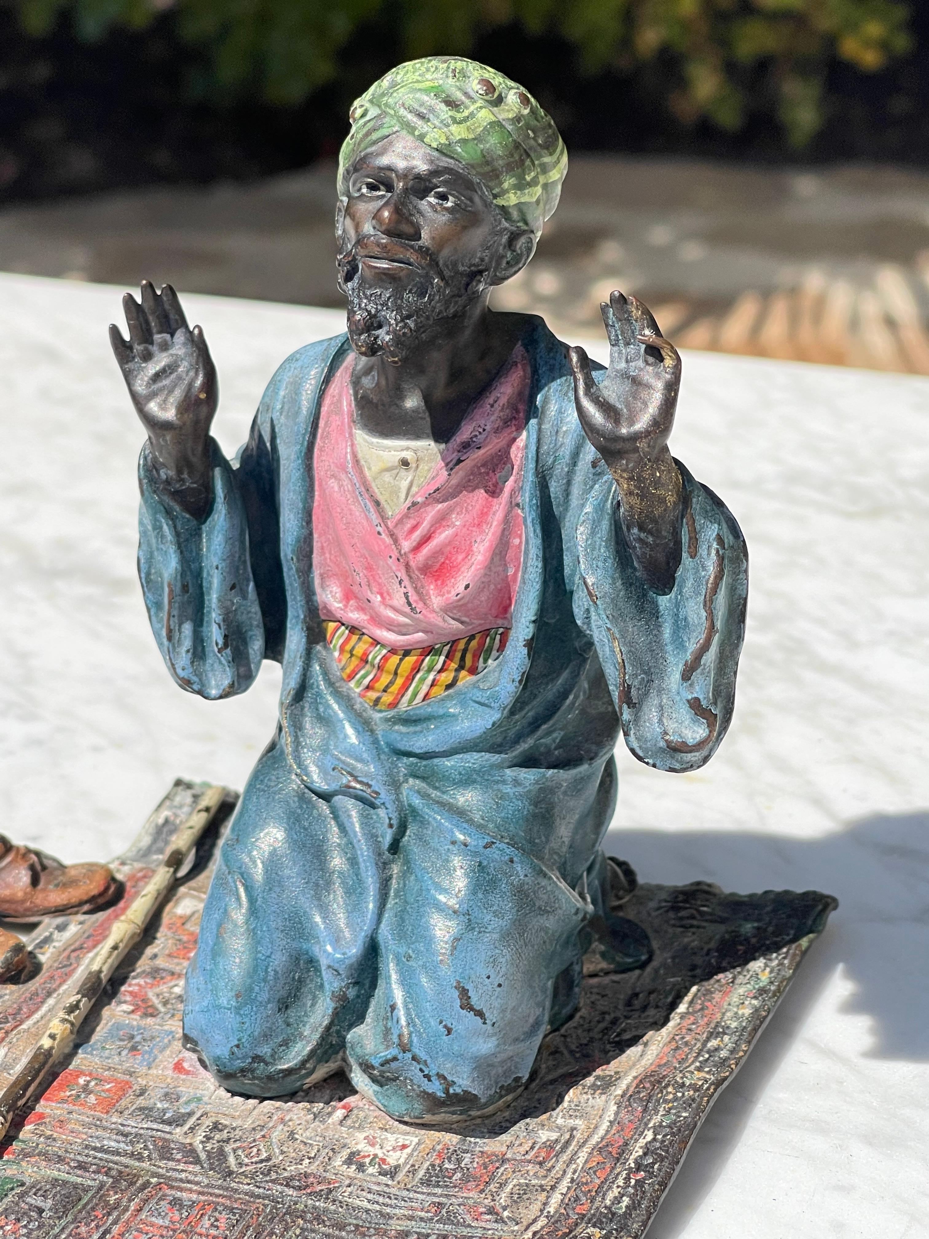 19th Century Franz Xavier Bergmann - Vienna Bronze Orientalist For Sale