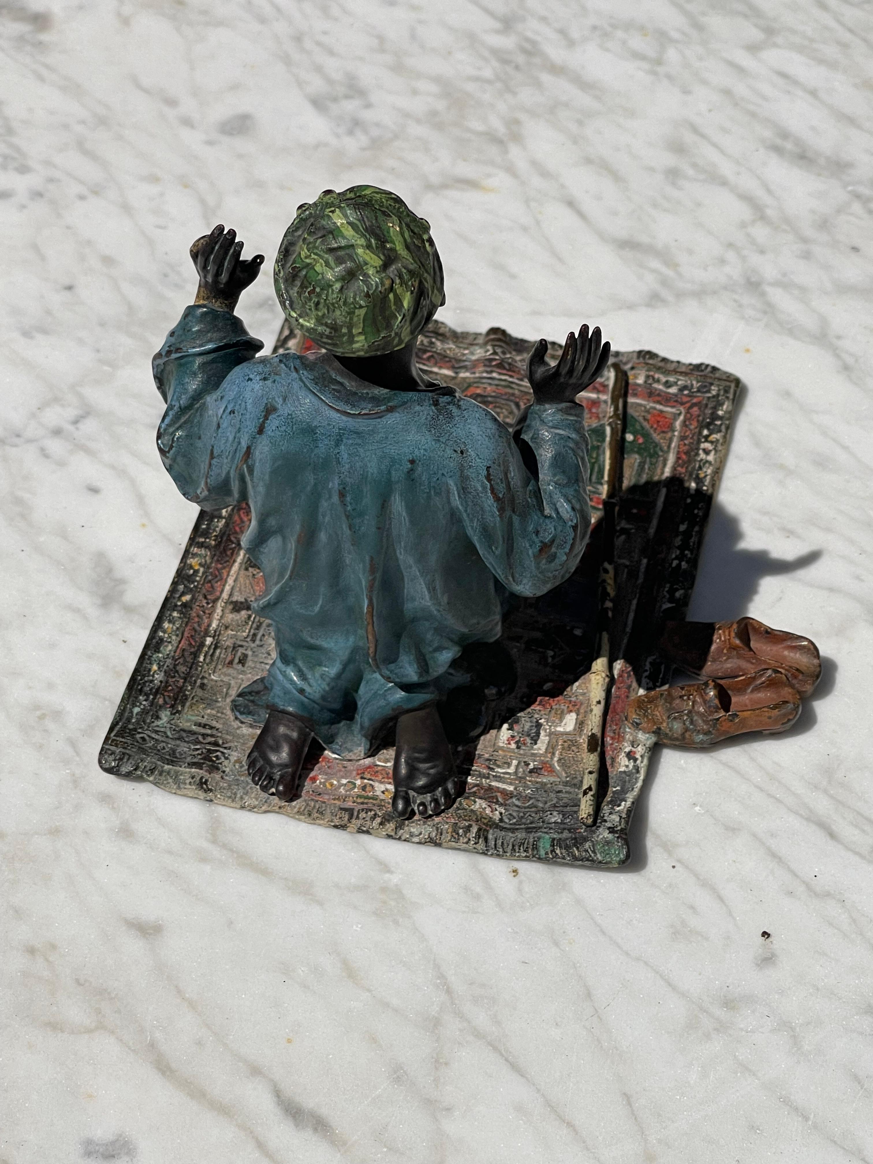 Franz Xavier Bergmann - Vienna Bronze Orientalist For Sale 3