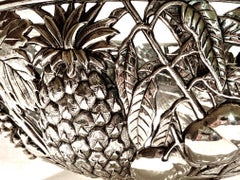 Monumental Fratelli Cacchione Sterling Silver Centerpiece, Milan, Italy, 1960s