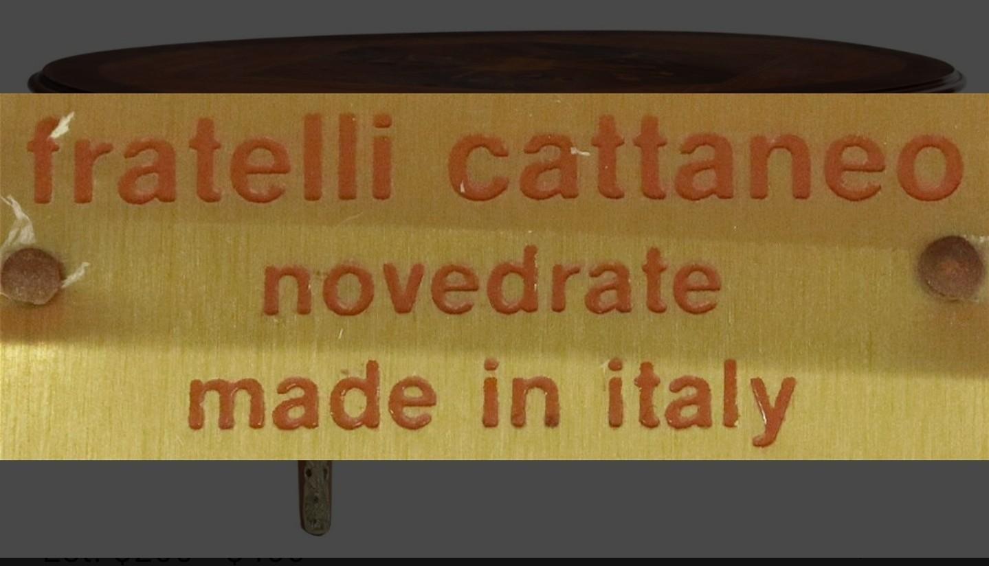 Signierter italienischer Couchtisch im Louis-XV-Stil von Fratelli Cattaneo im Zustand „Gut“ im Angebot in Forney, TX