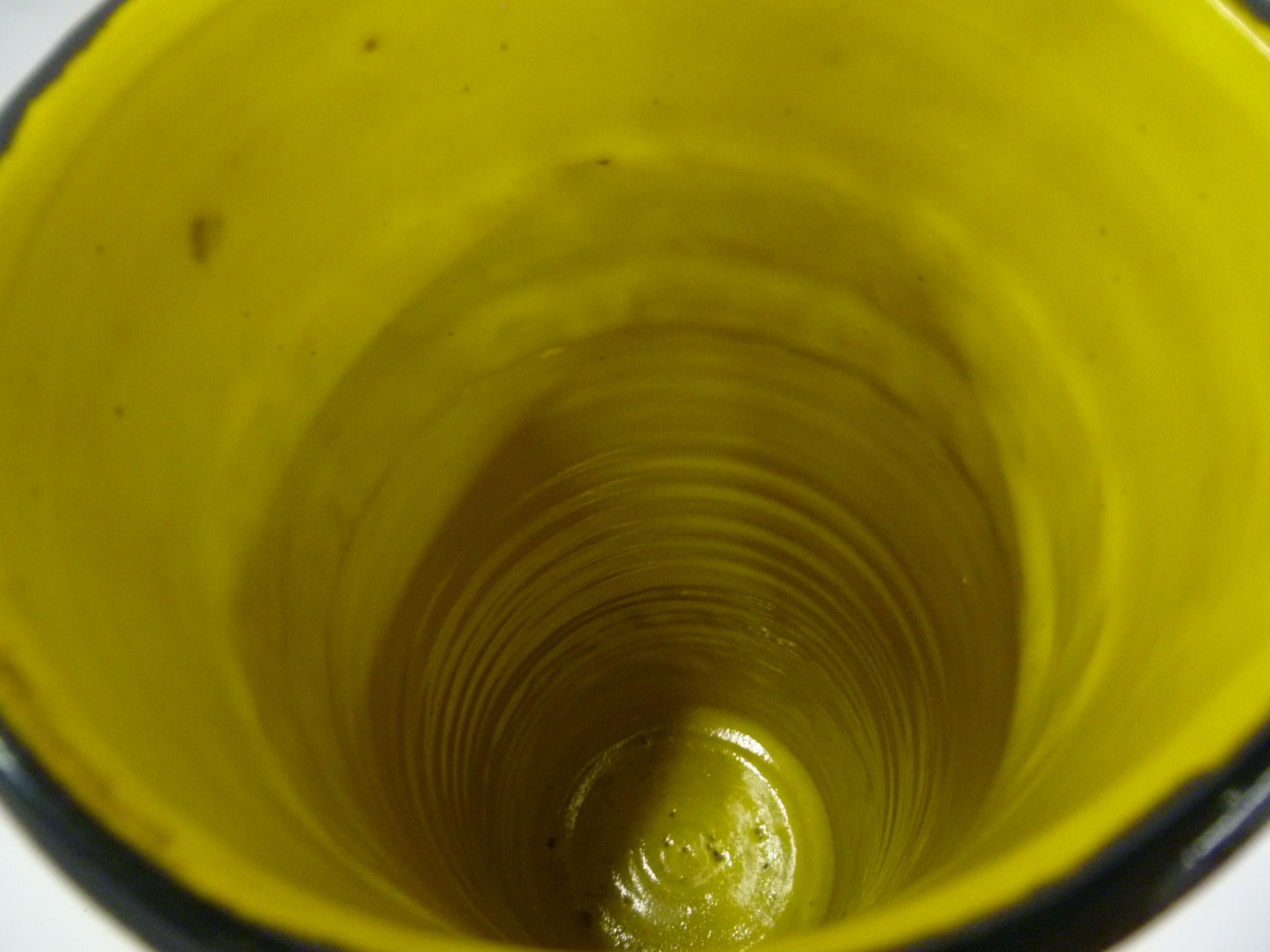 Fratelli Fanciullacci Bitossi Midcentury Italian Modern Pottery Vase Londi, 1960 1