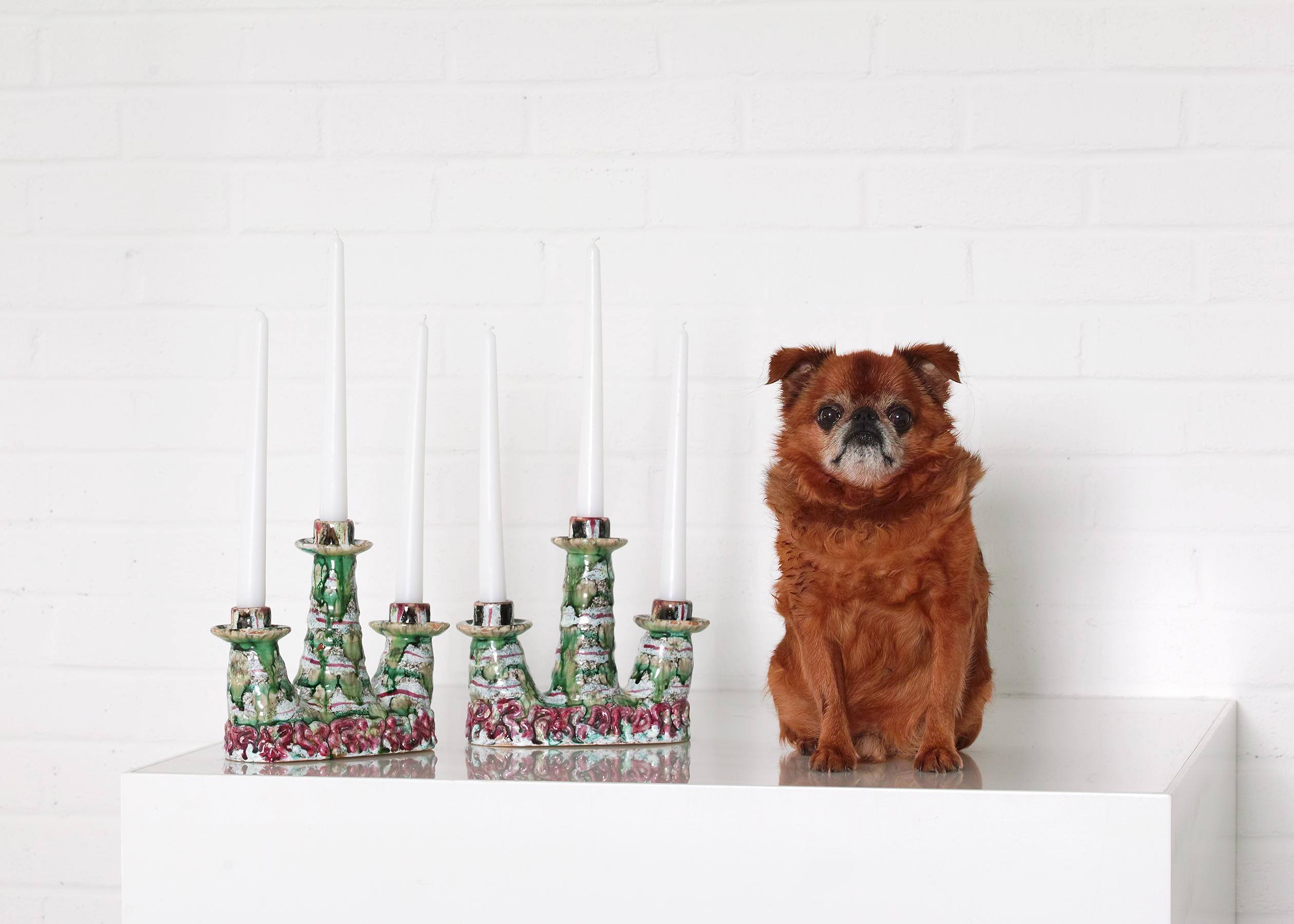 Mid-Century Modern Candélabres Fratelli Fanciullacci en vente