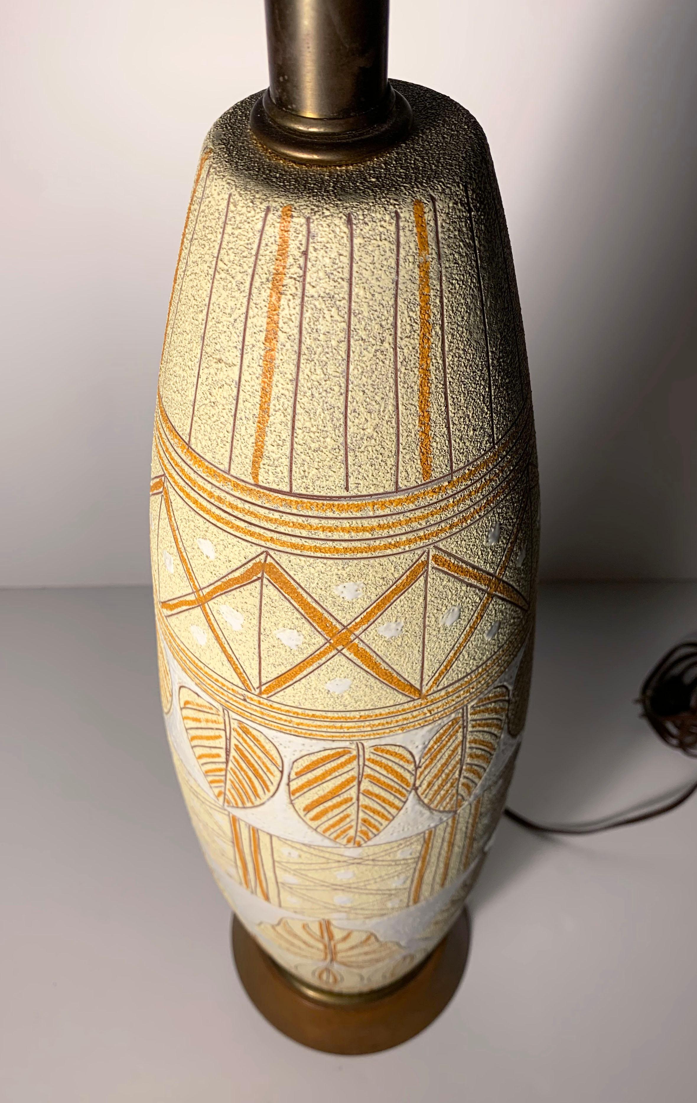 Fratelli Fanciullacci Ceramic Lamp for Raymor For Sale 1