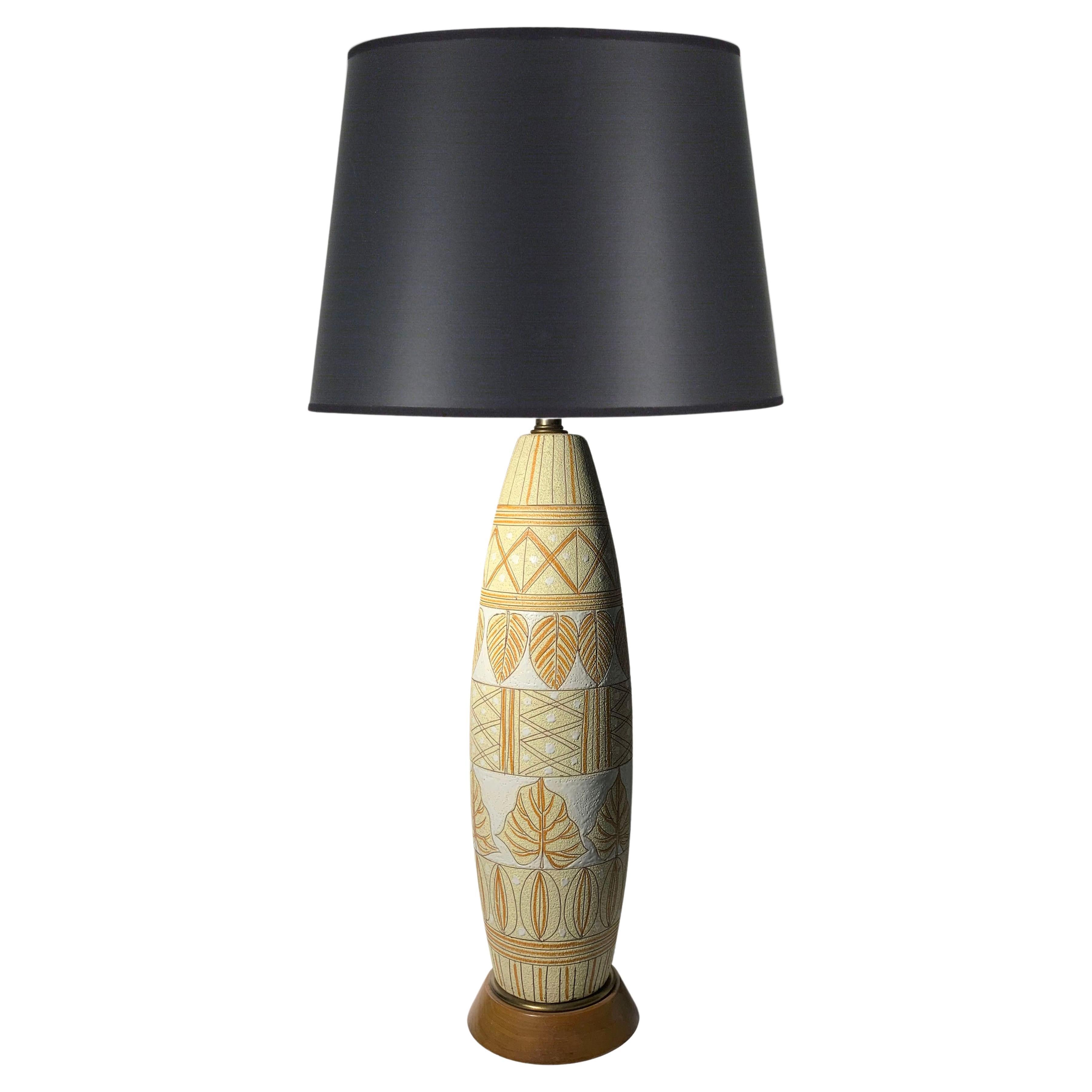 Fratelli Fanciullacci Ceramic Lamp for Raymor For Sale
