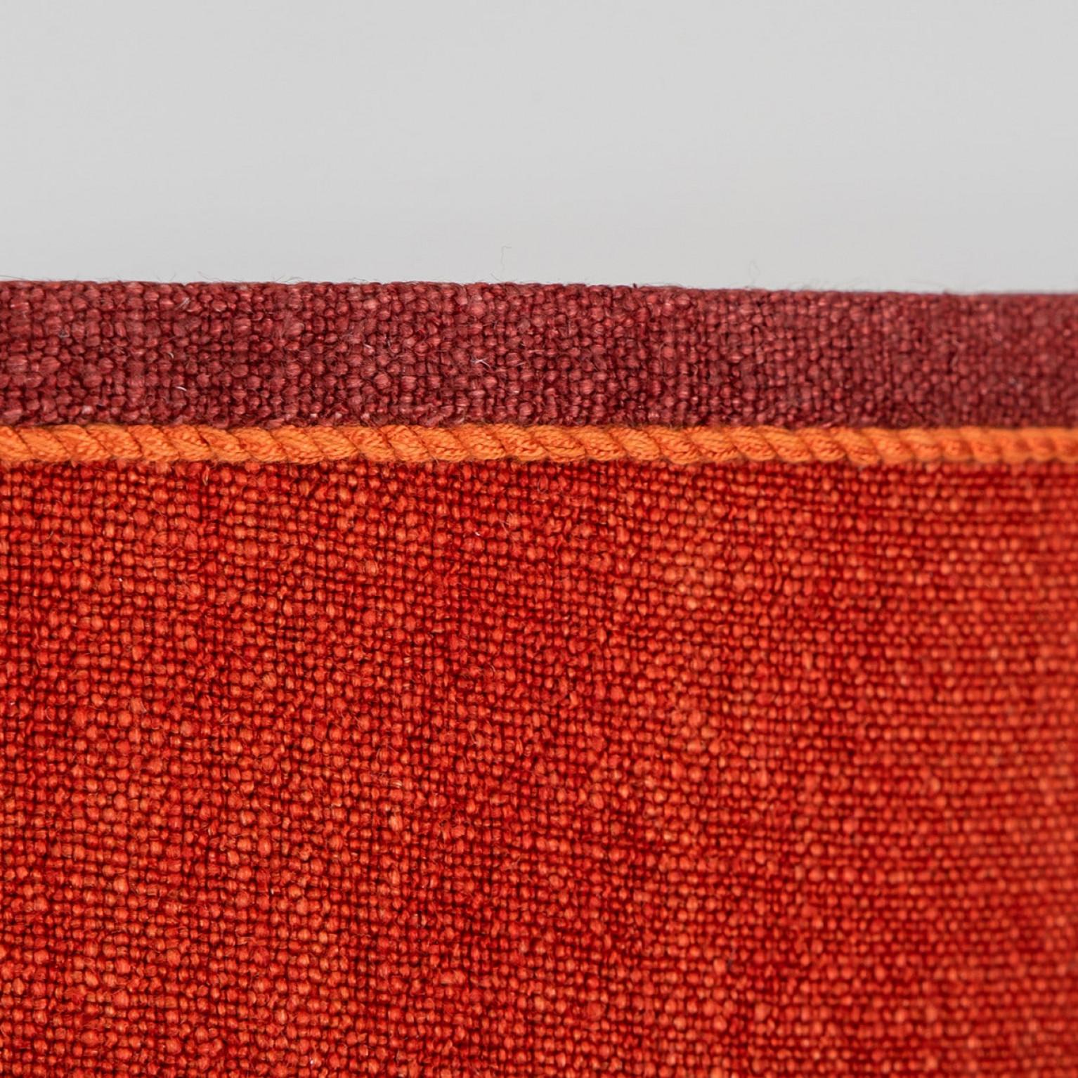 Italian Fratelli Fanciullacci Ceramic Table Lamp with New Custom Made Lampshade, 1970 For Sale