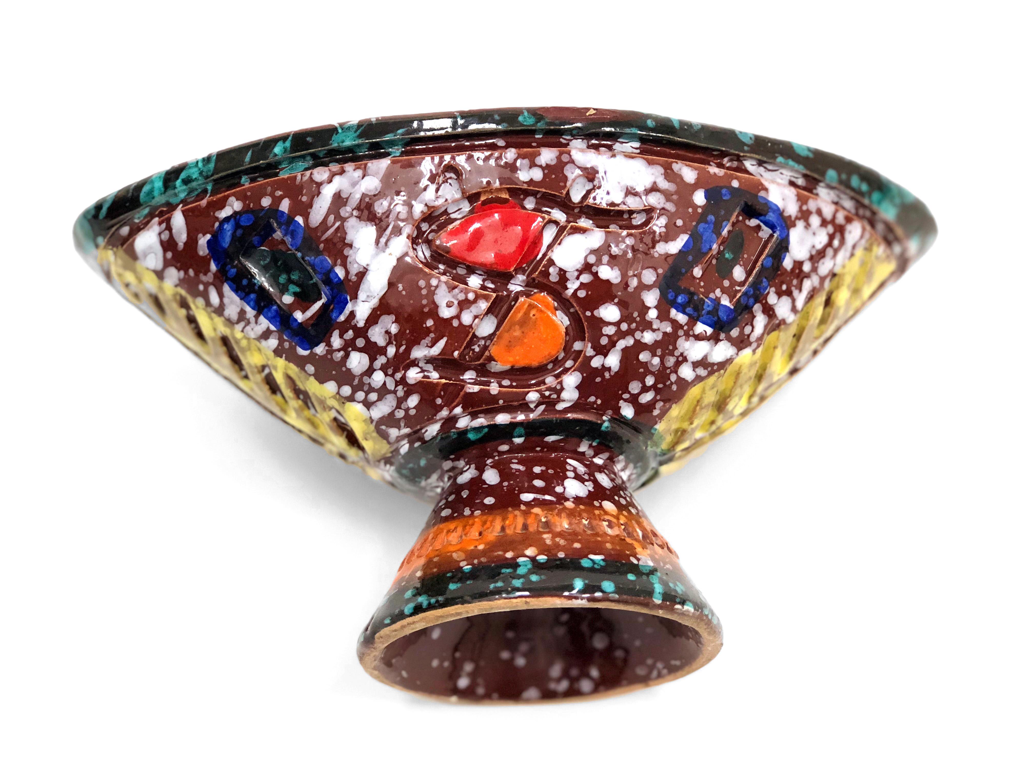 Fratelli Fanciullacci Decorative Elliptical Bowl For Sale 2
