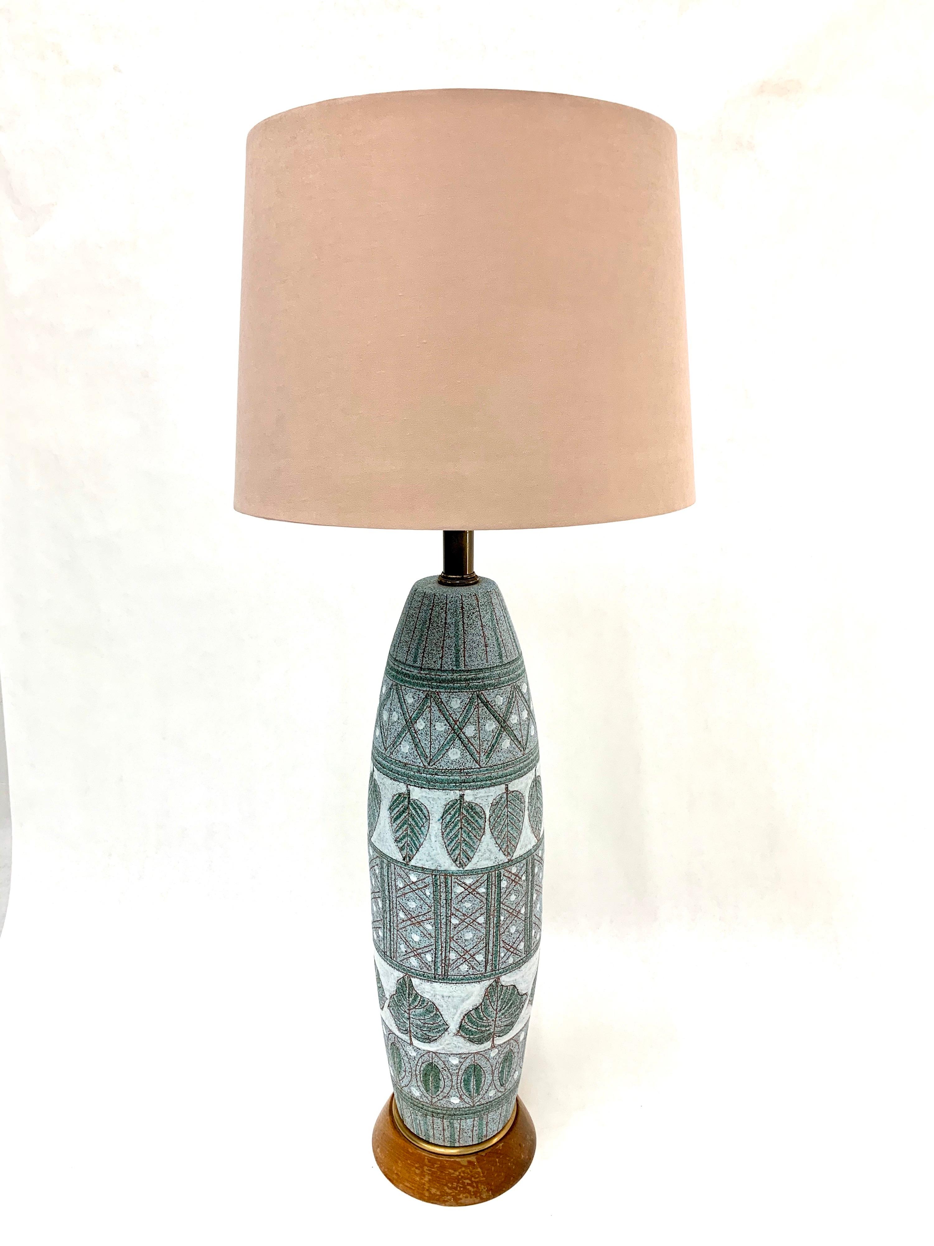 Lampe aus Keramik von Fratelli Fanciullacci für Raymor im Angebot 1
