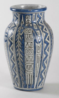 Fratelli Fanciullacci Italy Tribal Vase, circa 1968