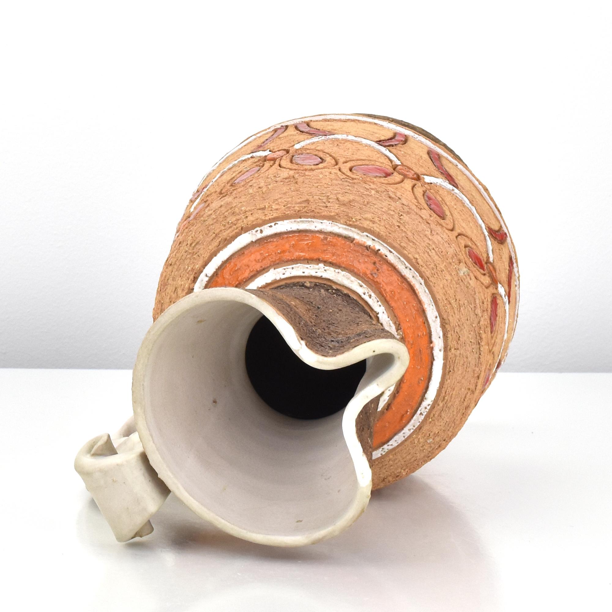 Vase en poterie Fratelli Fanciullacci Design/One Marocain 1960s Italien Raymor Excellent état - En vente à Bad Säckingen, DE