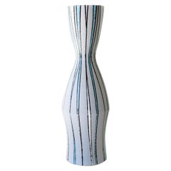 Vintage Fratelli Fanciullacci Striped Vase for Ebeling Reuss