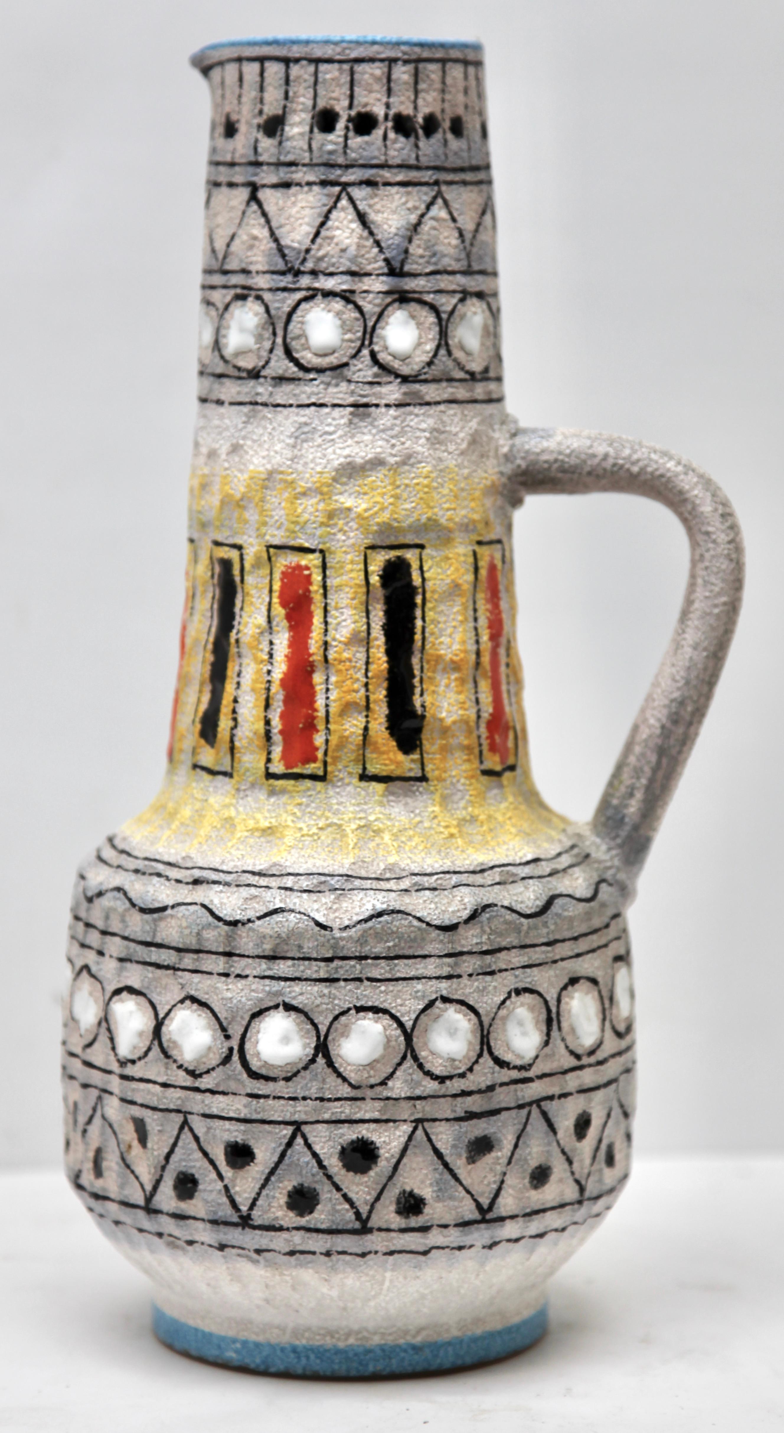 Mid-Century Modern Fratelli Fanciullacci Vintage - Retro Jar Ceramic