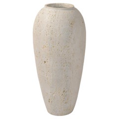 Fratelli Manelli Style Venetia Classic Travertine Stone Cone Vase Raymor Italy