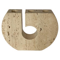 Fratelli Mannelli Travertine Candleholder