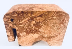 Fratelli Mannelli Travertine Elephant