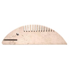 Fratelli Mannelli Travertine Fish, circa 1970