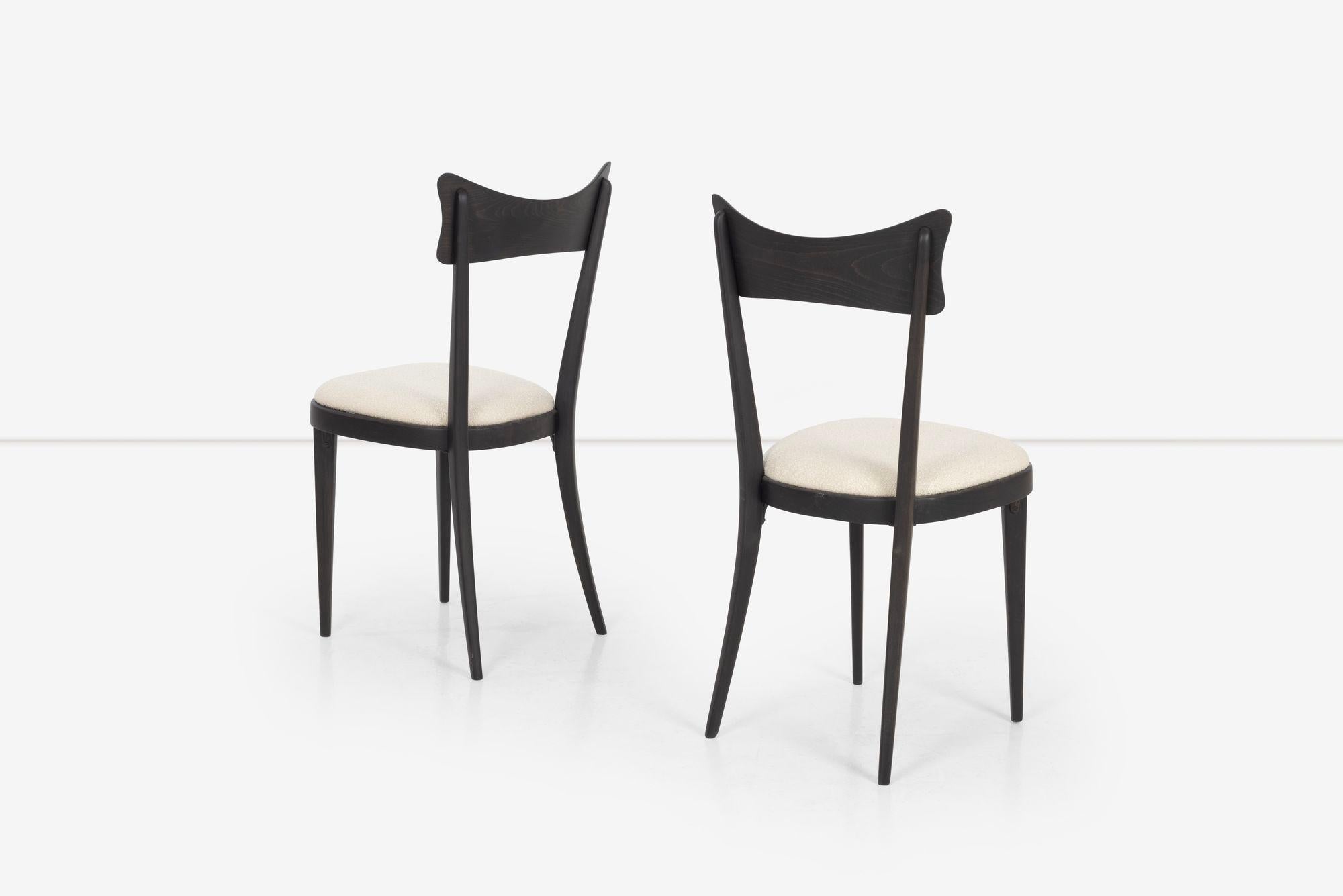 Fratelli Mariani Di Lacceri set of Six Dining Chairs For Sale 1
