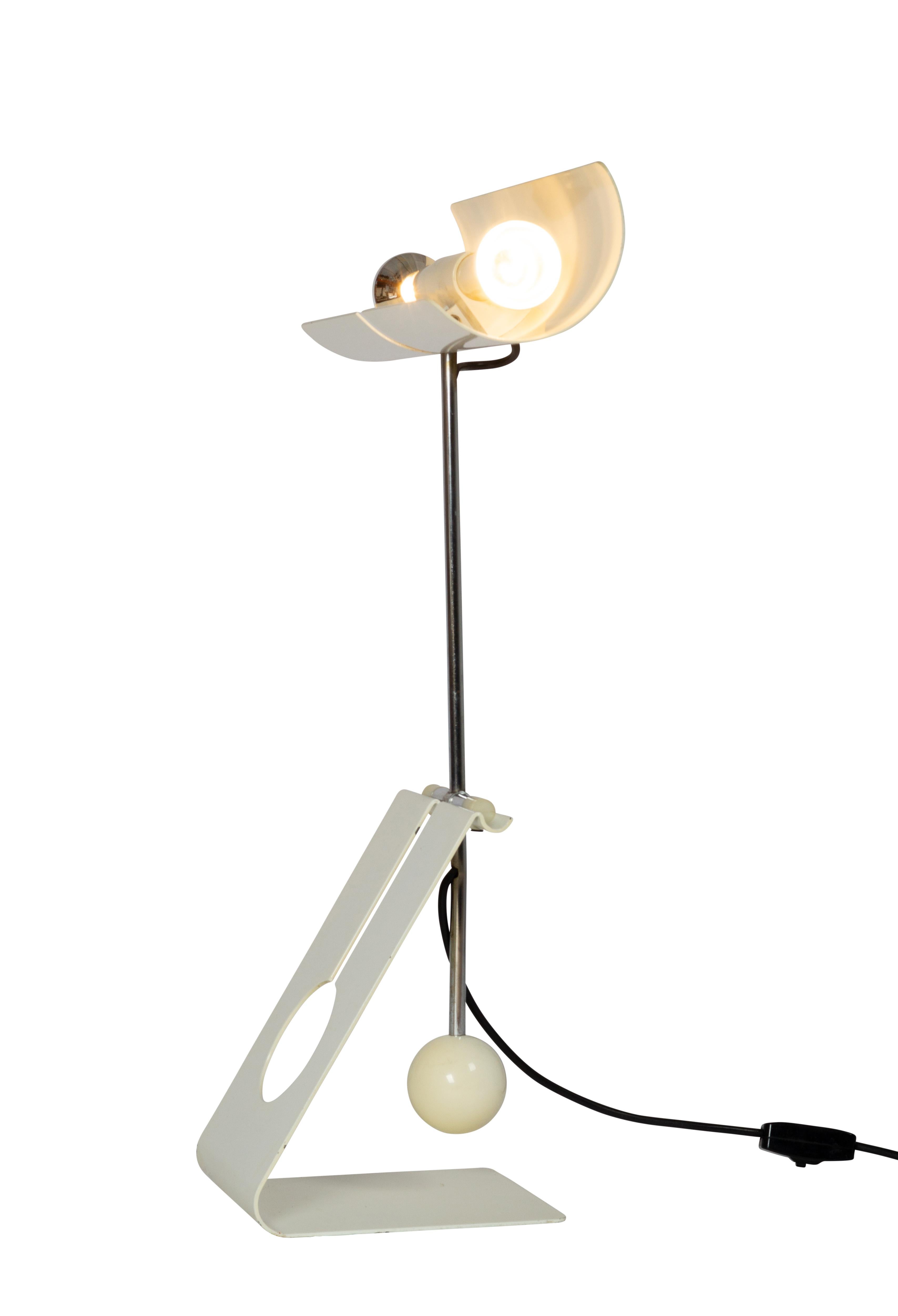 Space Age Fratelli Martini by Mauro Martini Desk Lamp 