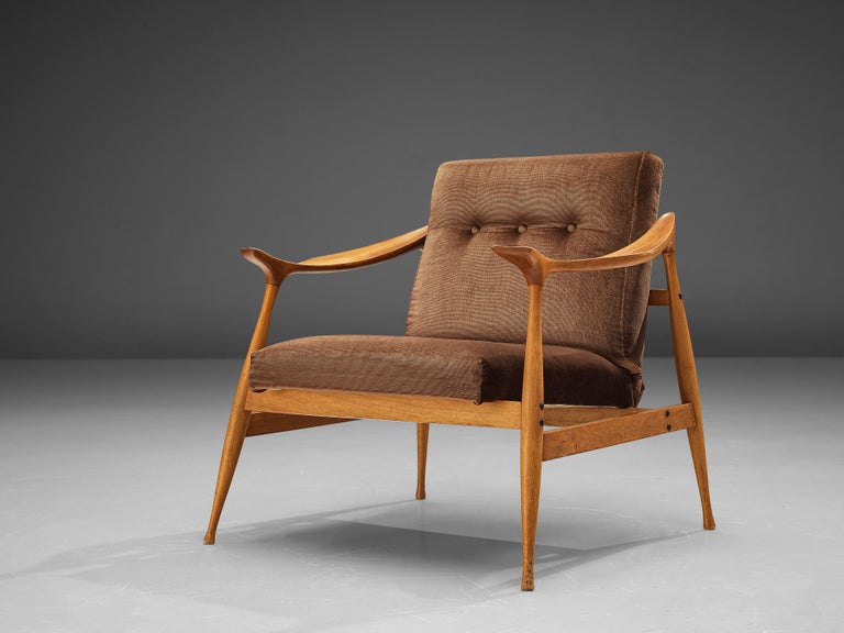 Deck lounge Chair in by Fratelli Reguitti X Louis Vuitton, Italy, 1938