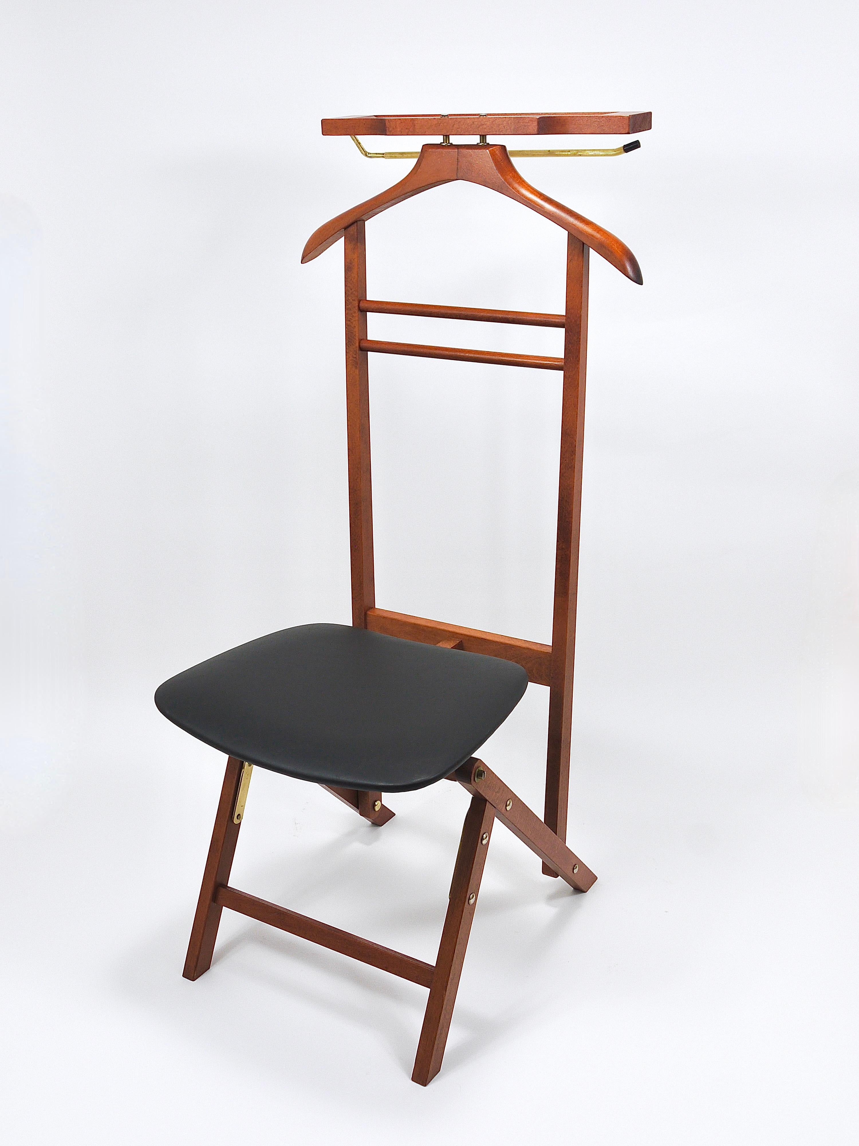 Fratelli Reguitti Mid-Century Clothing Valet Chair, Ico Parisi, Italy, 1950s in vendita 3