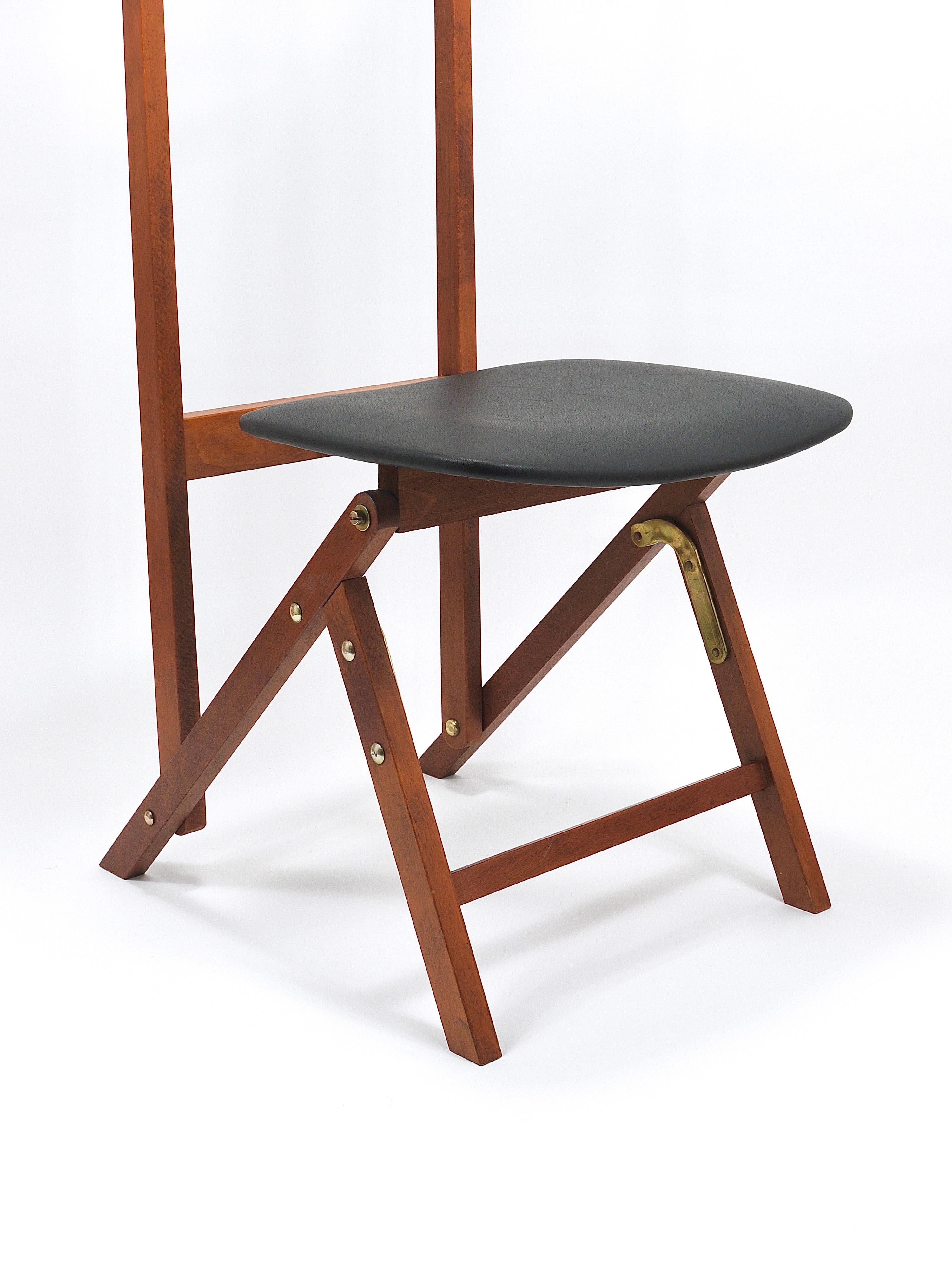 Fratelli Reguitti Mid-Century Clothing Valet Chair, Ico Parisi, Italy, 1950s in vendita 4