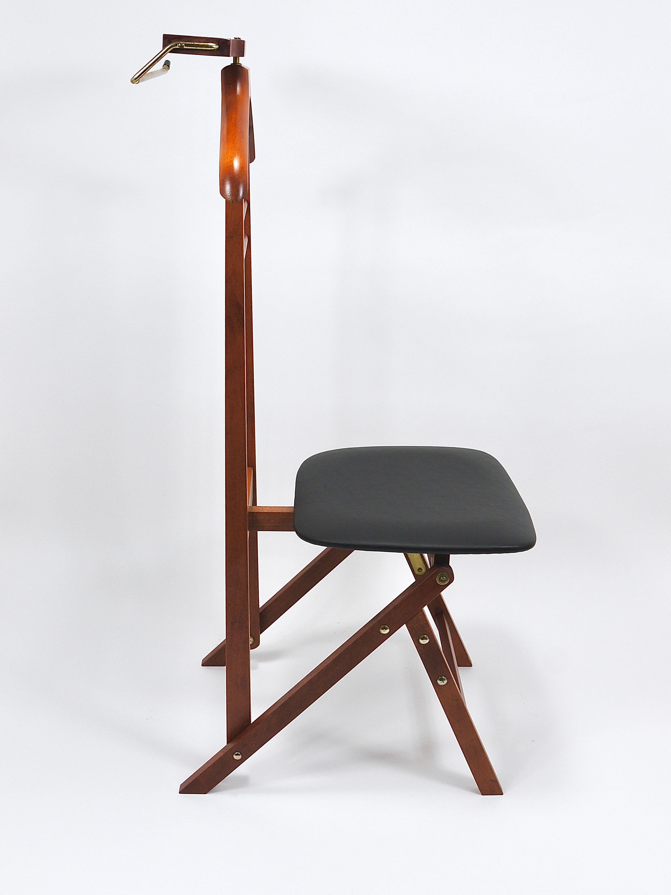 Fratelli Reguitti Mid-Century Clothing Valet Chair, Ico Parisi, Italy, 1950s in vendita 11