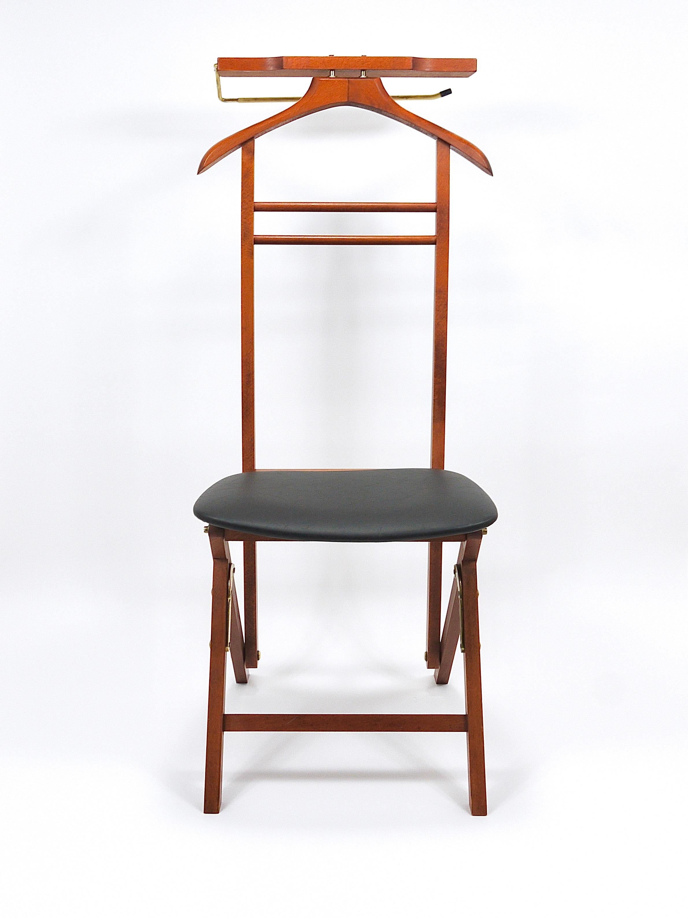 Fratelli Reguitti Mid-Century Clothing Valet Chair, Ico Parisi, Italy, 1950s In condizioni buone in vendita a Vienna, AT