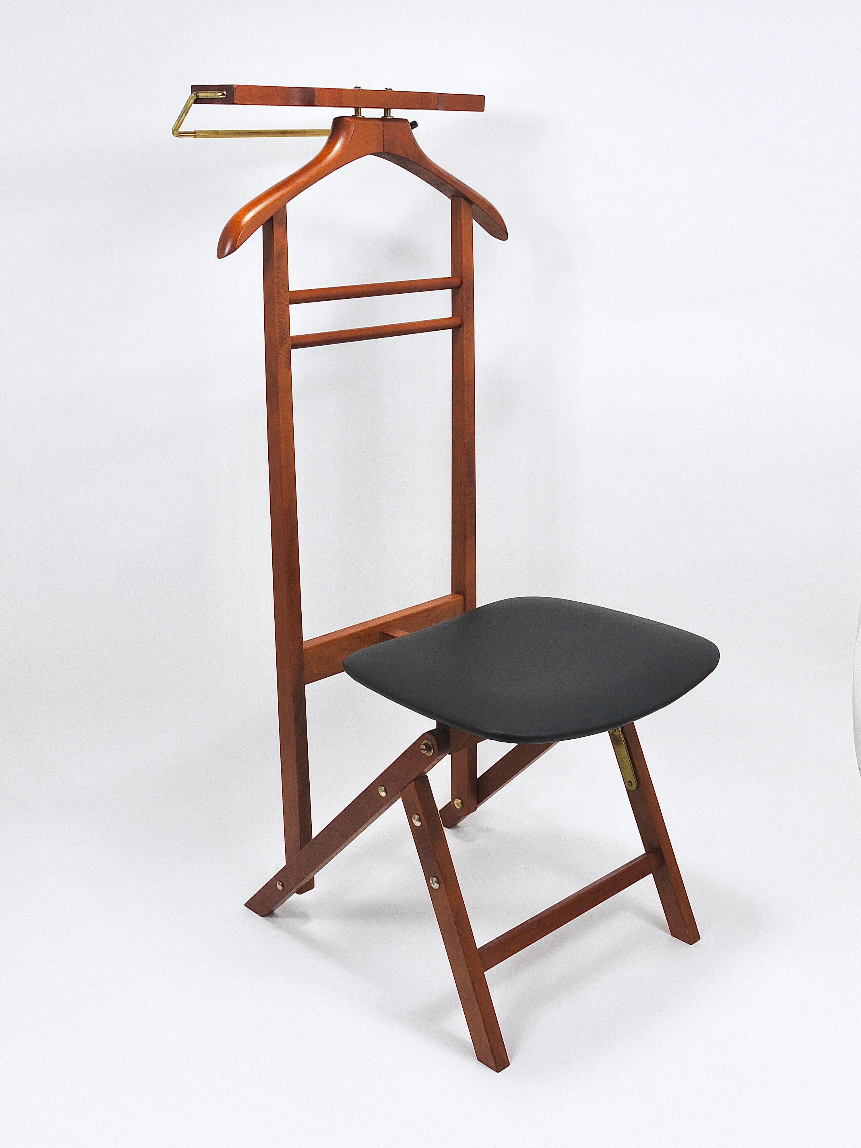 Ottone Fratelli Reguitti Mid-Century Clothing Valet Chair, Ico Parisi, Italy, 1950s in vendita