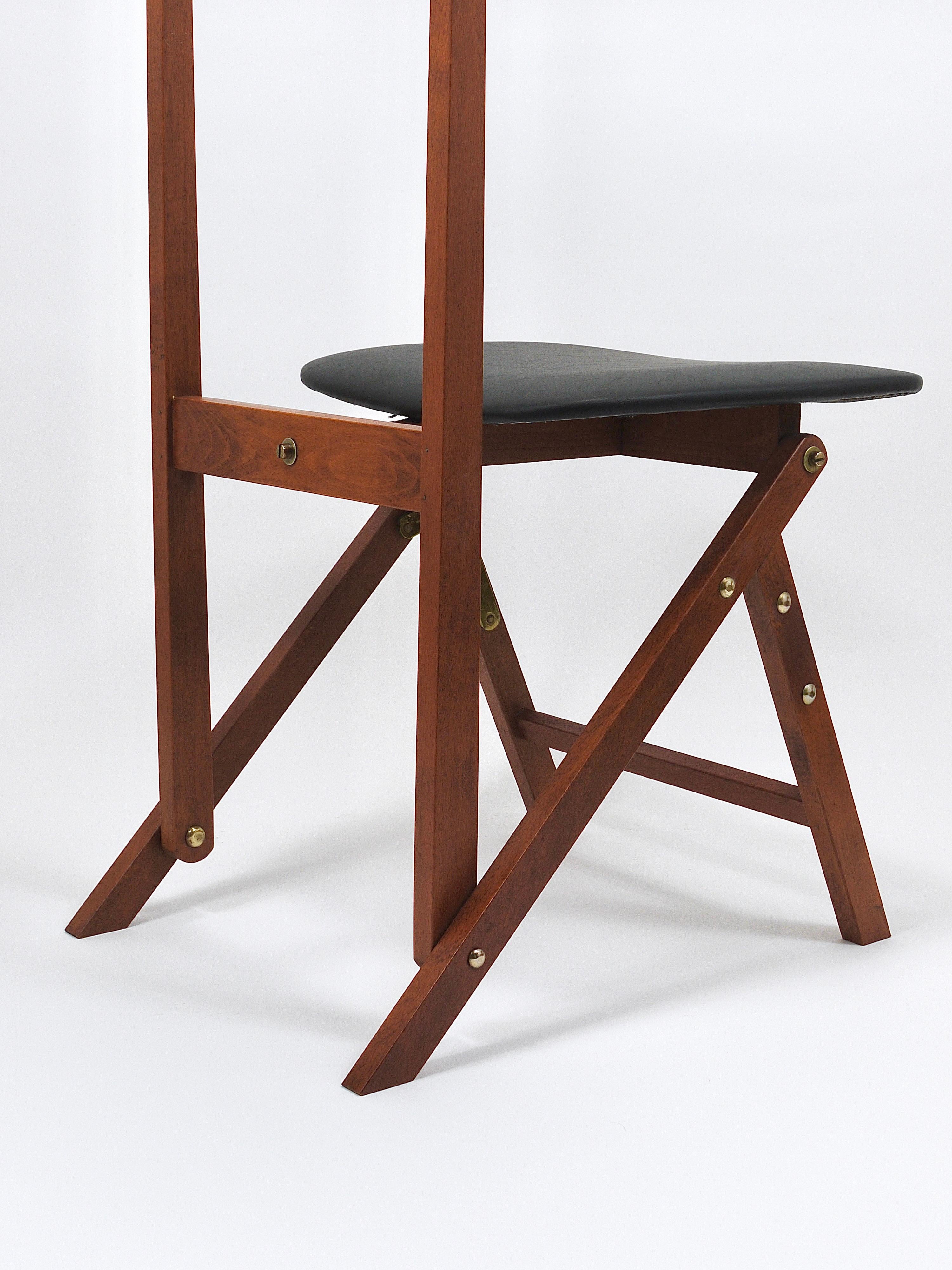 Fratelli Reguitti Mid-Century Clothing Valet Chair, Ico Parisi, Italy, 1950s in vendita 1