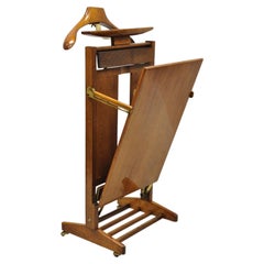 Used Fratelli Reguitti Mid-Century Italian Clothing Valet with Trouser Pants Press