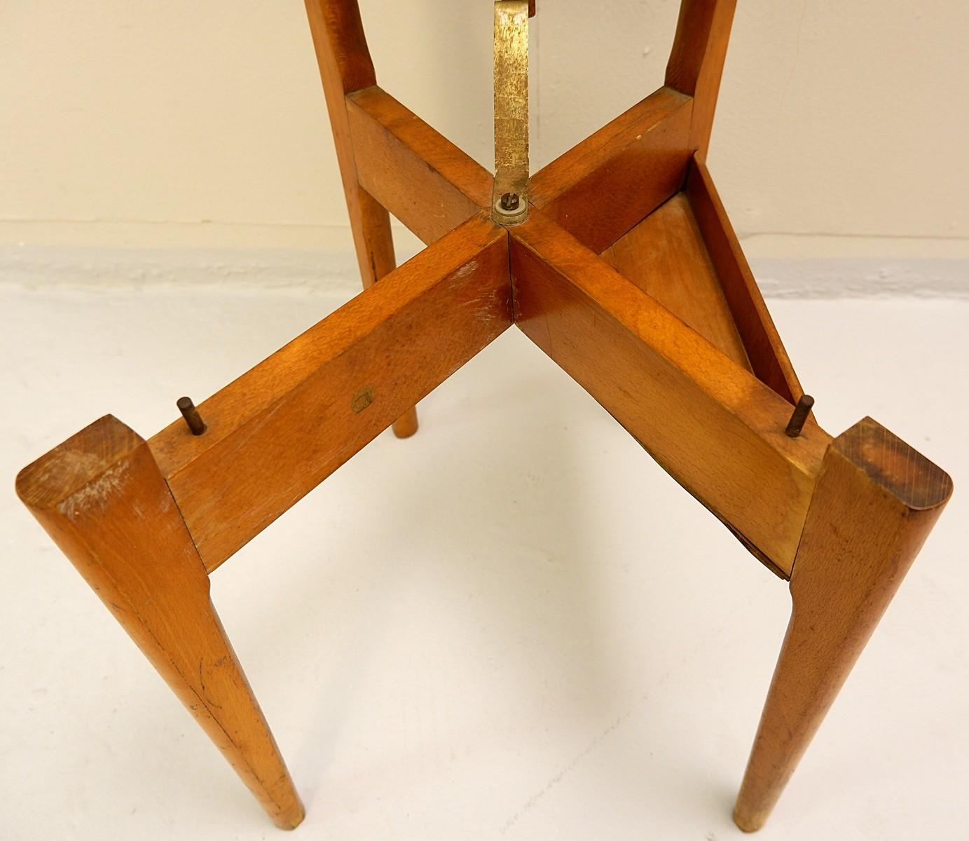 Mid-Century Modern Fratelli Reguitti Valet Chair in Oak, Ico Parisi, 1950s