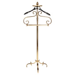 Fratelli Reguitti Valet Clothing Stand 1970s in Hollywood Regency Style