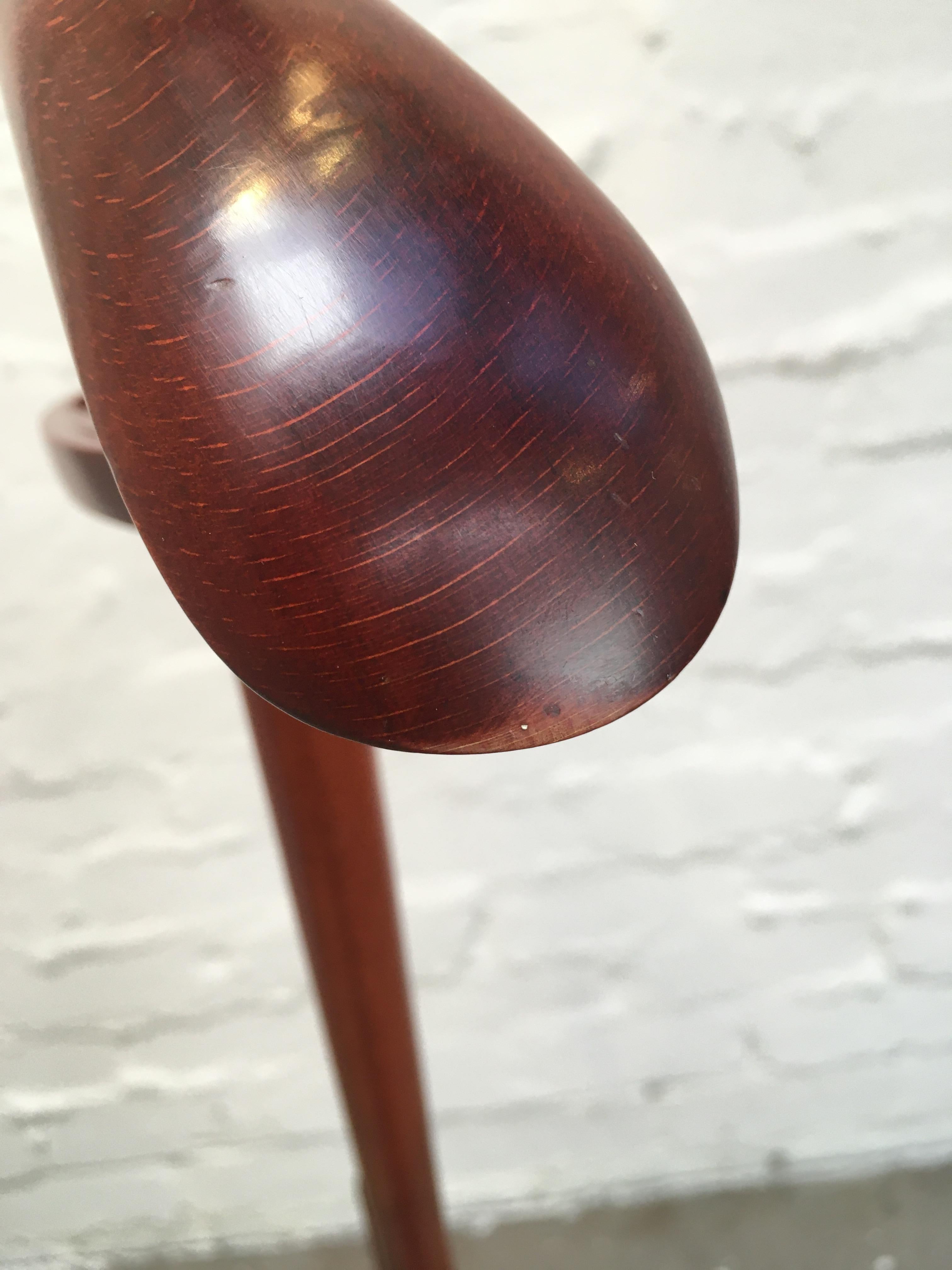 Fratelli Reguitti Valet Stand in the Style of Parisi 1960s Mahogany Beech For Sale 6