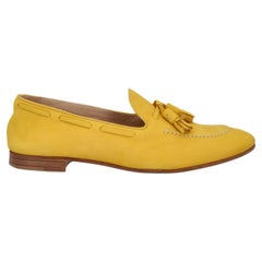 Fratelli Rossetti Women Loafers Yellow Leather EU 39