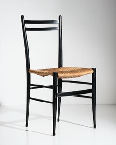 Fratelli Spinetto, Set of six Chiavarine chairs