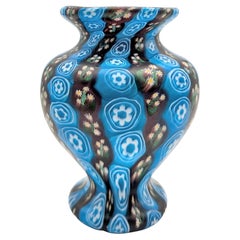 Vaso a millefiori di Murano dei Fratelli Toso, 1910 ca.