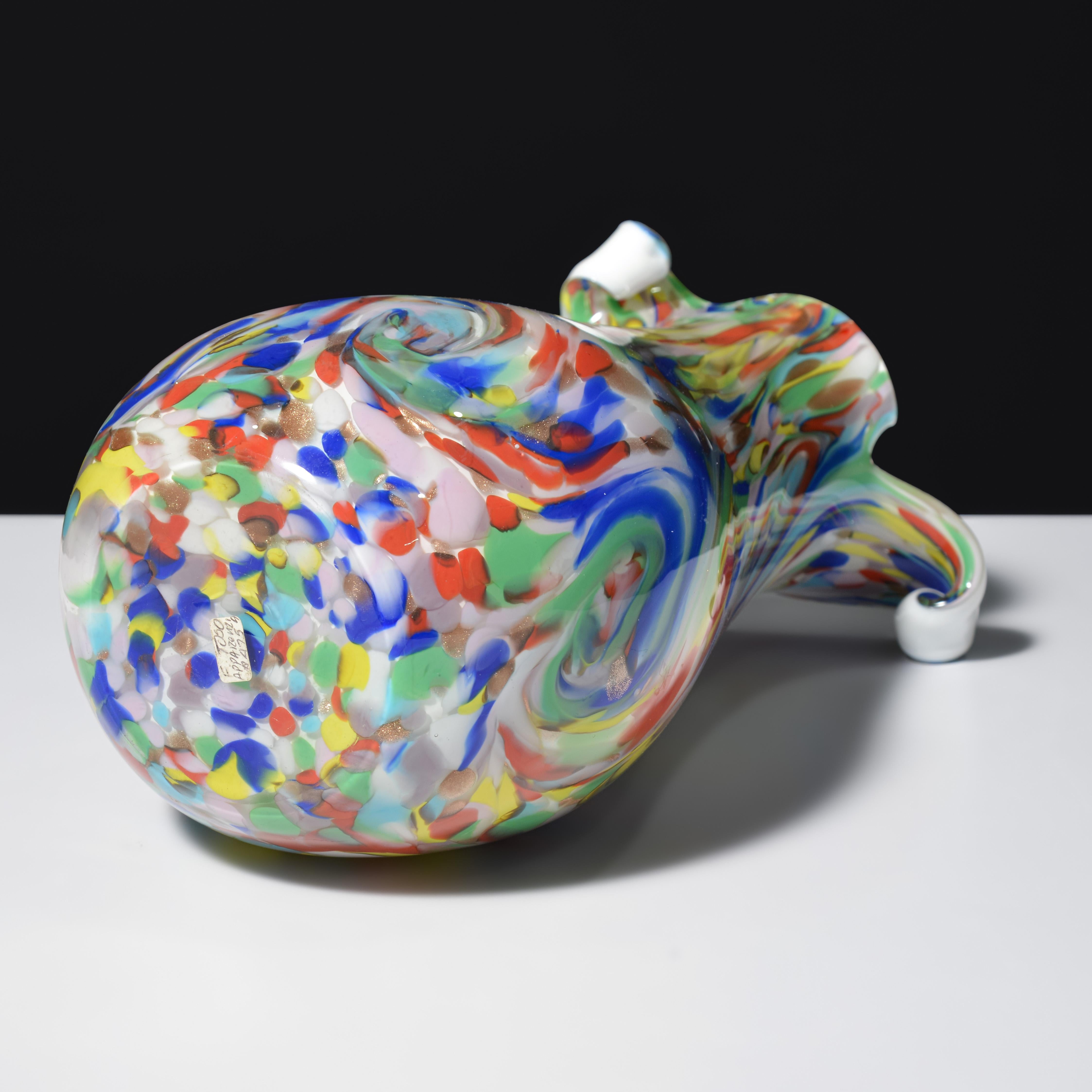 20th Century Fratelli Toso APPARENZA Vases, Leslie Pina Collection For Sale