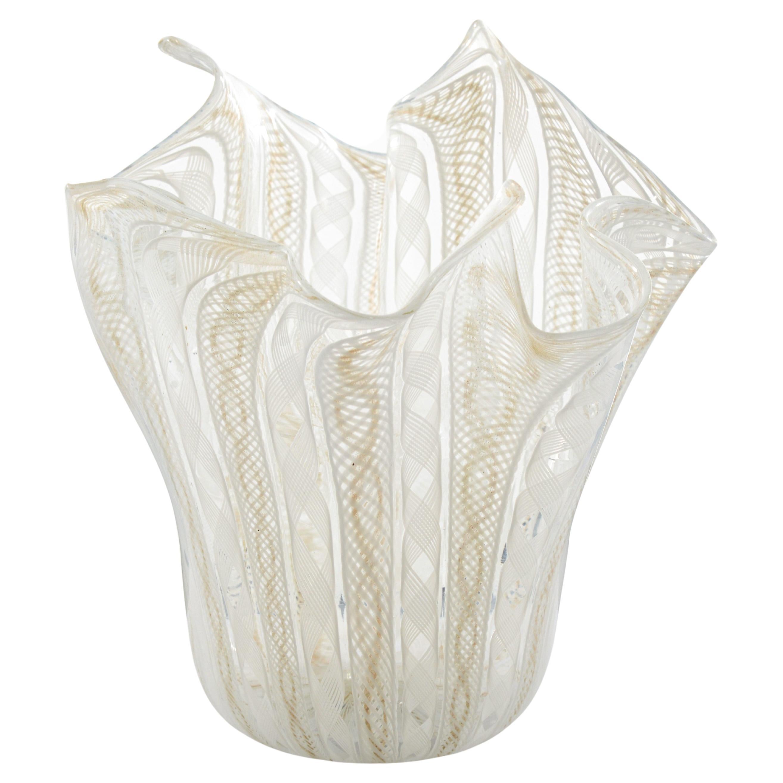 Fratelli Toso FAZZOLETTO Handkerchief Vases, Leslie Pina Collection, Priced Each