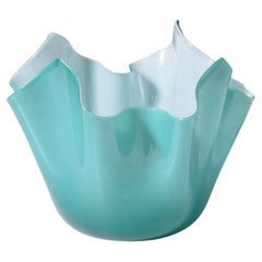 Fratelli Toso FAZZOLETTO Handkerchief Vase, Leslie Pina Collection