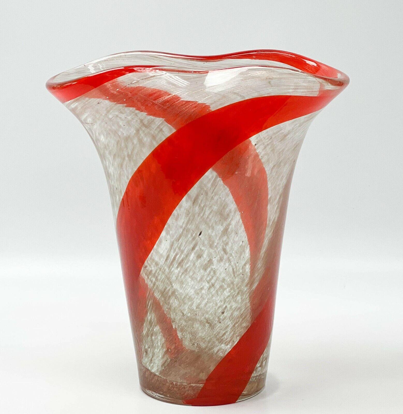 Vase d'art italien en verre de Murano Aventurine de Fratelli Toso Bon état - En vente à Gardena, CA