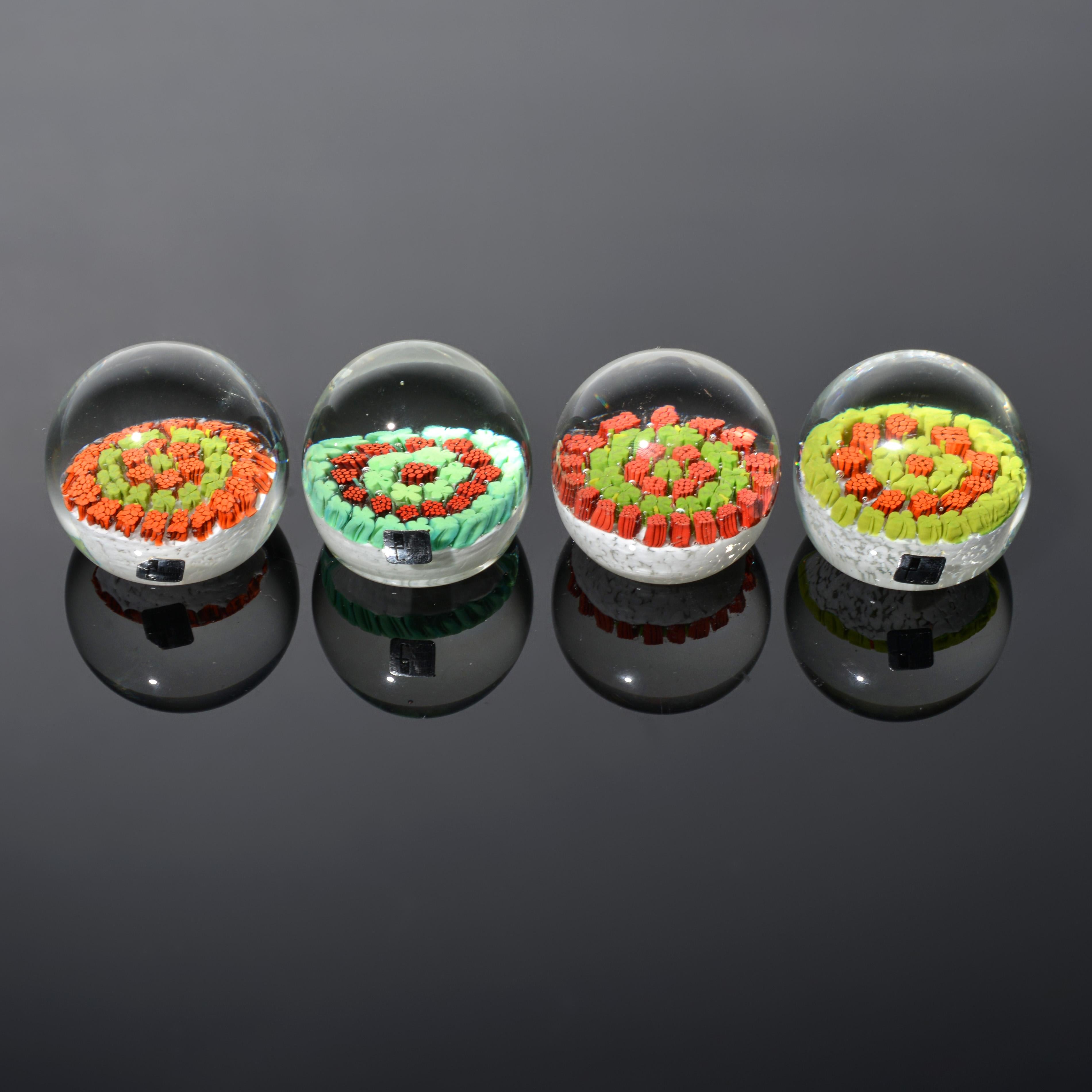 Italiano Fratelli Toso MILLEFIORI Fermacarte, Collection'S Pina in vendita