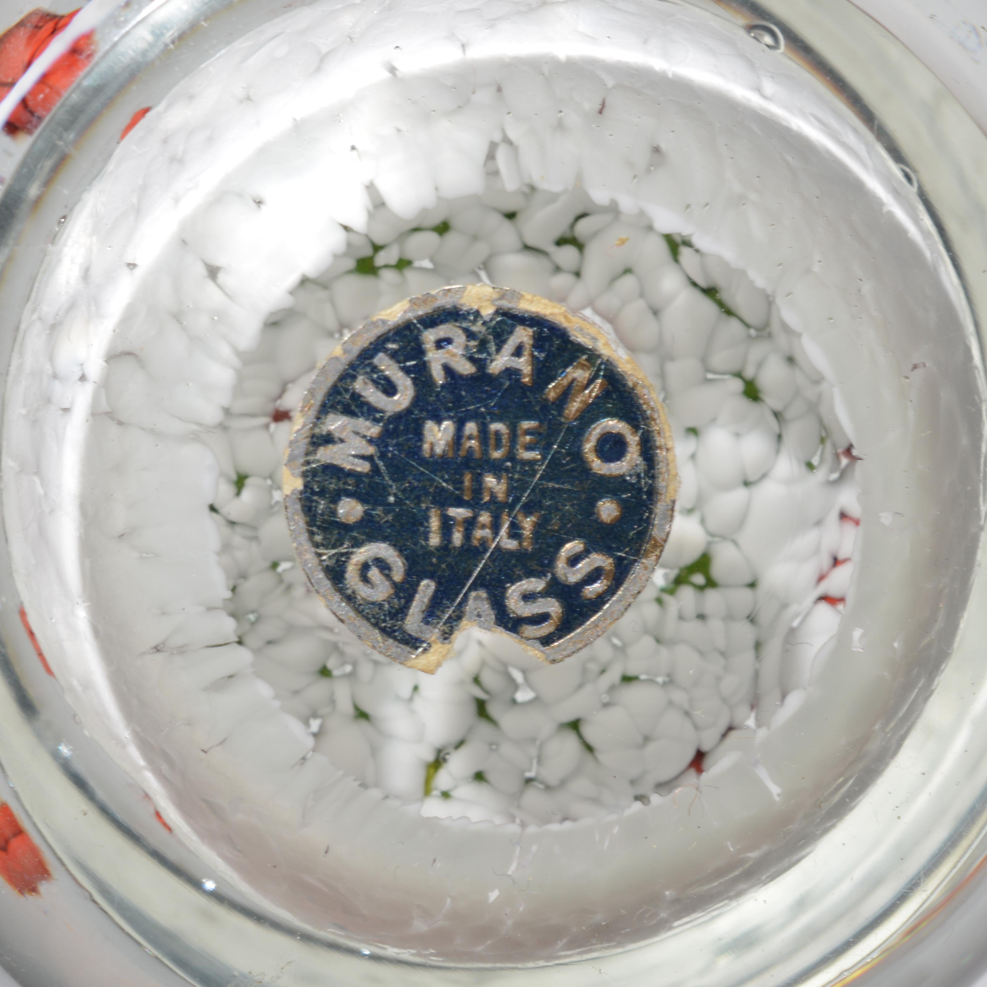 Fratelli Toso MILLEFIORI Fermacarte, Collection'S Pina in vendita 2