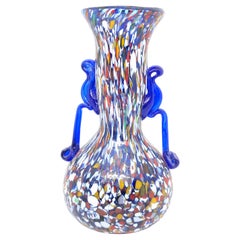 Fratelli Toso Murano Art Glass Neoclassical Urn Bud Vase, Italy, 1960s