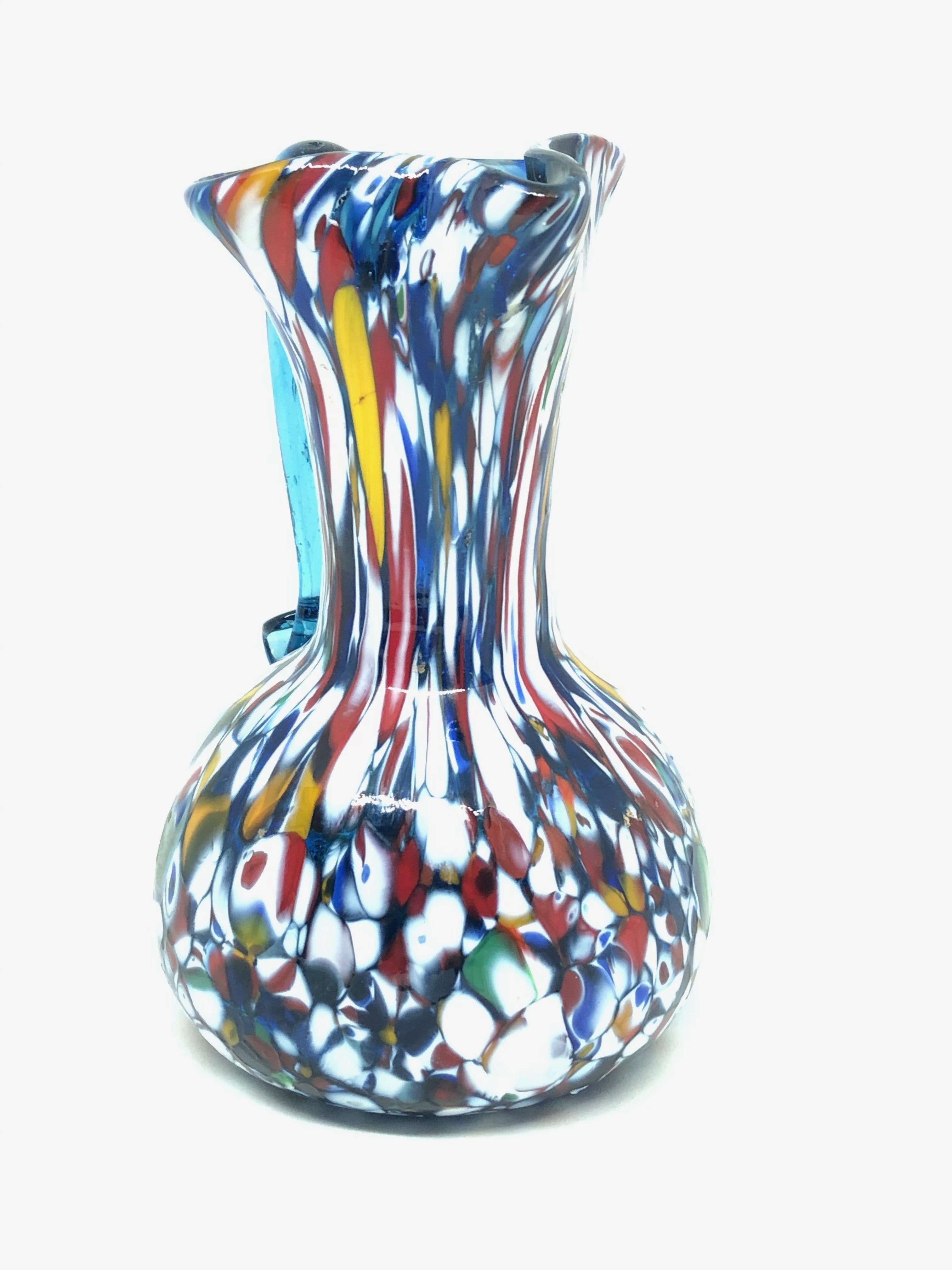 Fratelli Toso Murano-Kunstglas Neoklassische Krugvase:: Italien:: 1960er Jahre im Zustand „Gut“ im Angebot in Nuernberg, DE