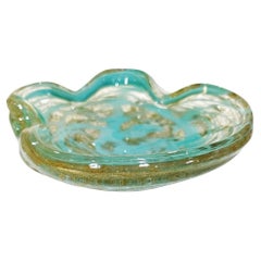 Fratelli Murano Bol en verre, A Bugne avec aventurine et tourbillon FERMETURE DES VENTES