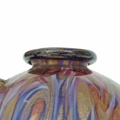 Fratelli Toso Murano Glass Vase, Italy, 1930s