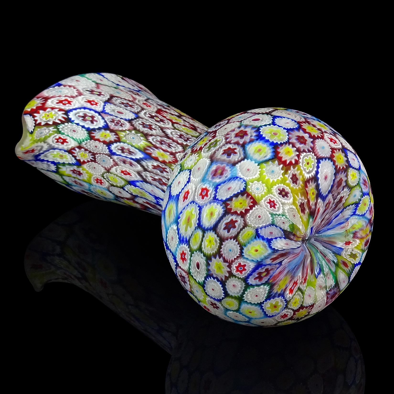 fratelli toso millefiori vase